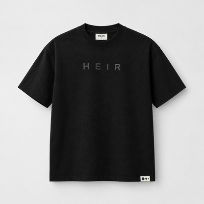 HEIR™ Signature Tee - Black