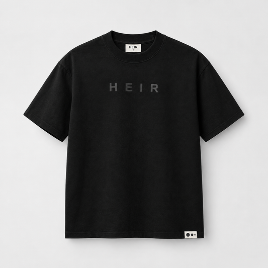 HEIR™ Signature Tee - Black