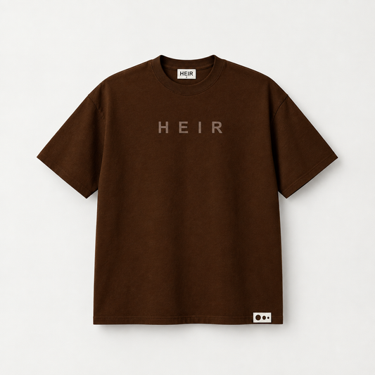 HEIR™ Signature Tee - Brown